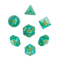 7-teiliges RPG Würfelset Pearl: Sea Grass