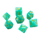 7-teiliges RPG Würfelset Pearl: Sea Grass