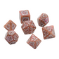 7-teiliges RPG Würfelset Mehrfarbig: Mystic Dragon