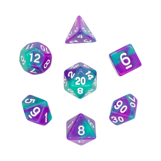 7-teiliges RPG Würfelset Mehrfarbig: The Joker