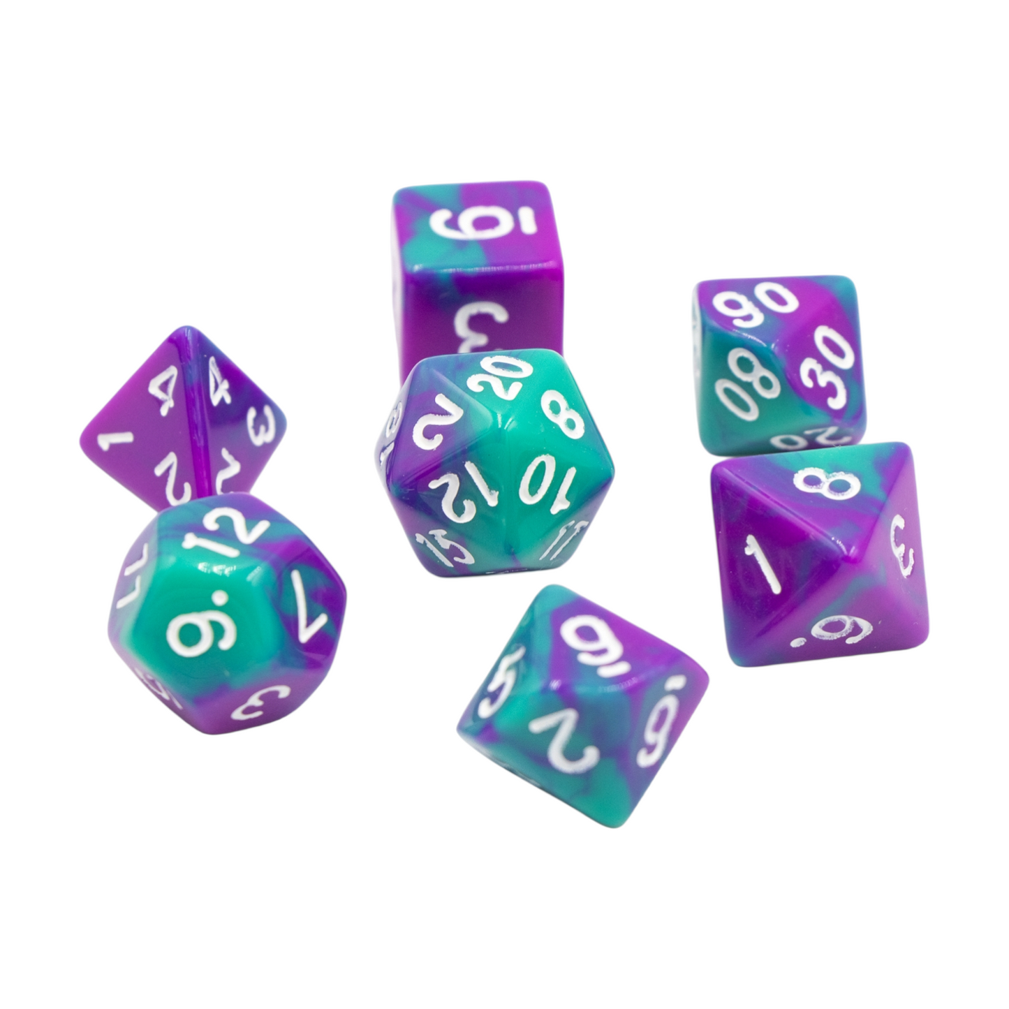 7-teiliges RPG Würfelset Mehrfarbig: The Joker