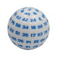D100 Würfel White/Blue