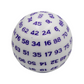 D100 Würfel White/Dark Blue