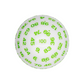 D100 Würfel White/Green