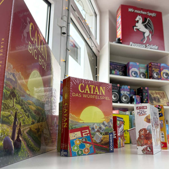 Catan das Würfelspiel und Catan Big Box, Pegasus Spiele und Jumbo spiele