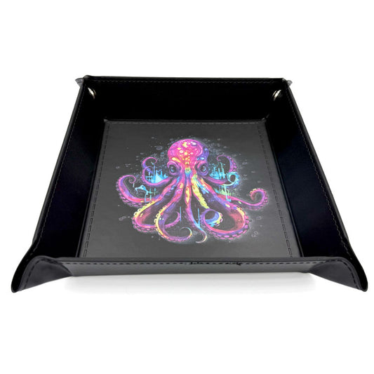 Würfelschale Cthulhu bunt Aquarell