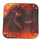 Würfelschale Cthulhu rot-orange