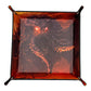 Würfelschale Cthulhu rot-orange