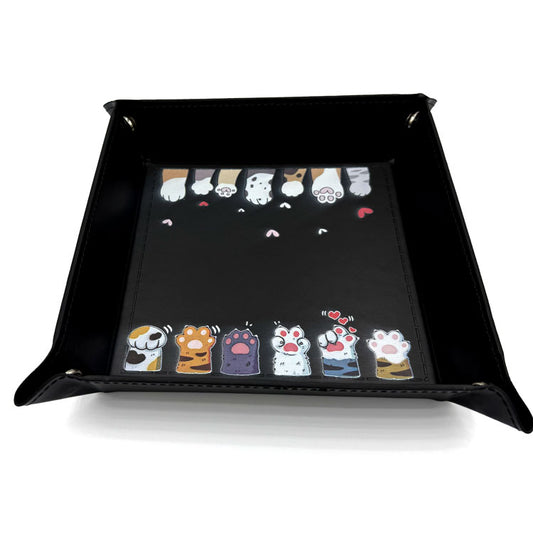 Würfelschale Paws Black