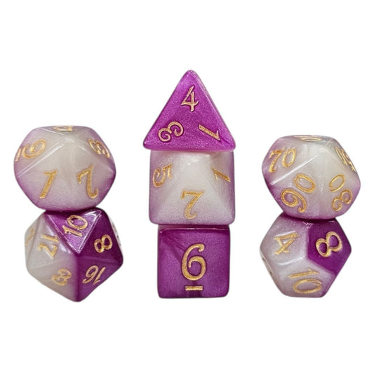 7-teiliges RPG Würfelset Mehrfarbig: Fable The Last Unicorn