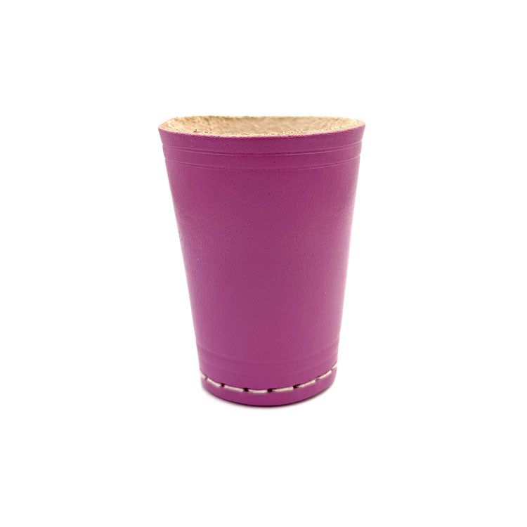 Würfelbecher Lila