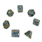 7-teiliges RPG Würfelset Confetti: Blue Flakes