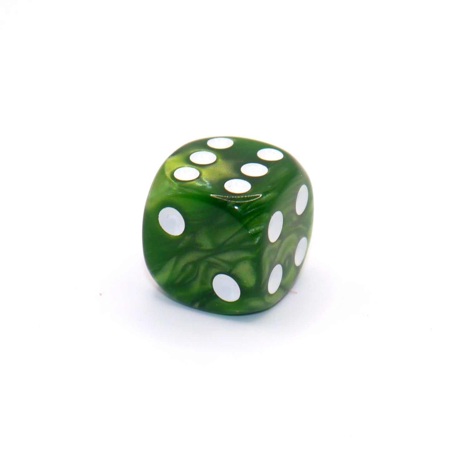 D6 1 Würfel Pearl: Green