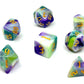 7-teiliges RPG Würfelset Mehrfarbig: Siberian Iris