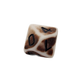 D10 Würfel Ancient Craftbrown