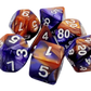 7-teiliges RPG Würfelset Mehrfarbig: Racing Copper Purple