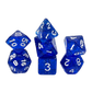7-teiliges RPG Würfelset Confetti: Blue Sky