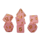 7-teiliges RPG Würfelset Confetti: Creamy Rose
