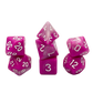 7-teiliges RPG Würfelset Mehrfarbig: Racing Pink