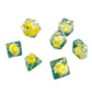7-teiliges RPG Würfelset Transparent: Duck