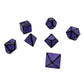 7-teiliges RPG Würfelset Ancient: Dark Knight Purple