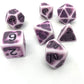 7-teiliges RPG Würfelset Ancient: Flintstone Purple