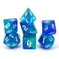 7-teiliges RPG Würfelset Galaxy: Sapphire
